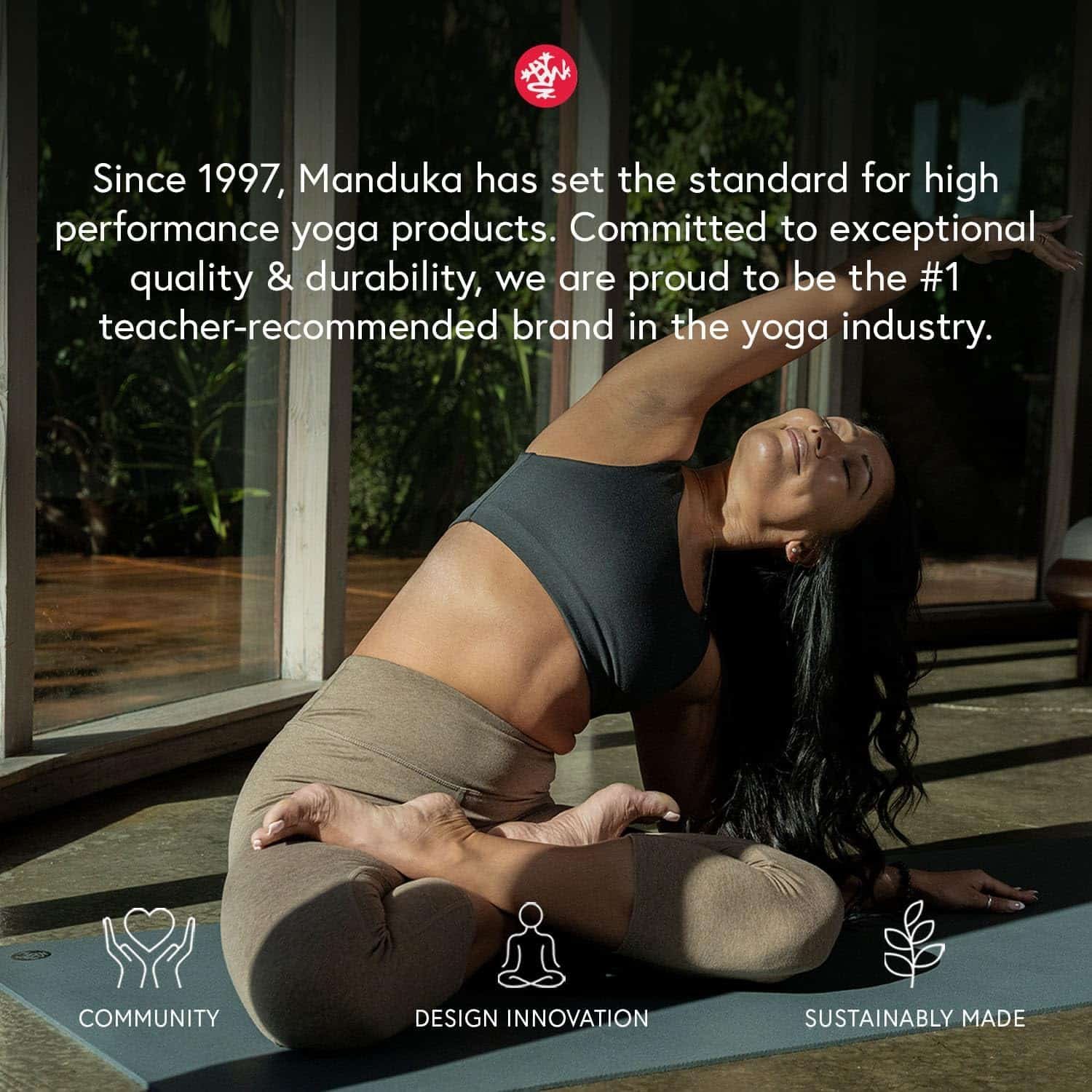 Manduka PRO Yoga Mat - 6mm | Lifetime Durability | Hygienic Construction | Premium Studio Quality | Teacher Approved