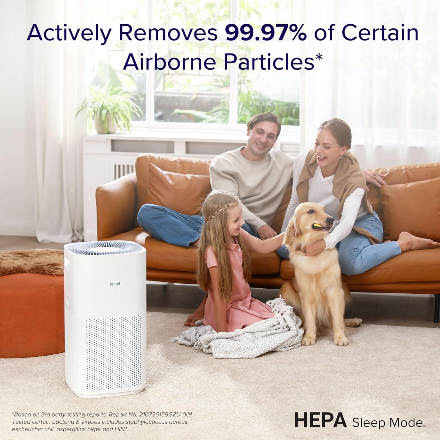LEVOIT Air Purifiers for Home Large Room Up to 2933 Ft² With HEPA Sleep Mode, AHAM VERIFIDE, Smart WIFI, PM2.5 Monitor, 3-in-1 Filter For Smoke, Pet...
