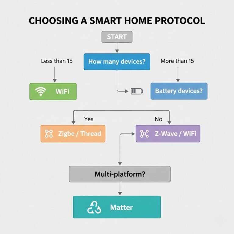 Smart Home Protocols Compared: Zigbee vs Z-Wave vs Thread vs Matter ...