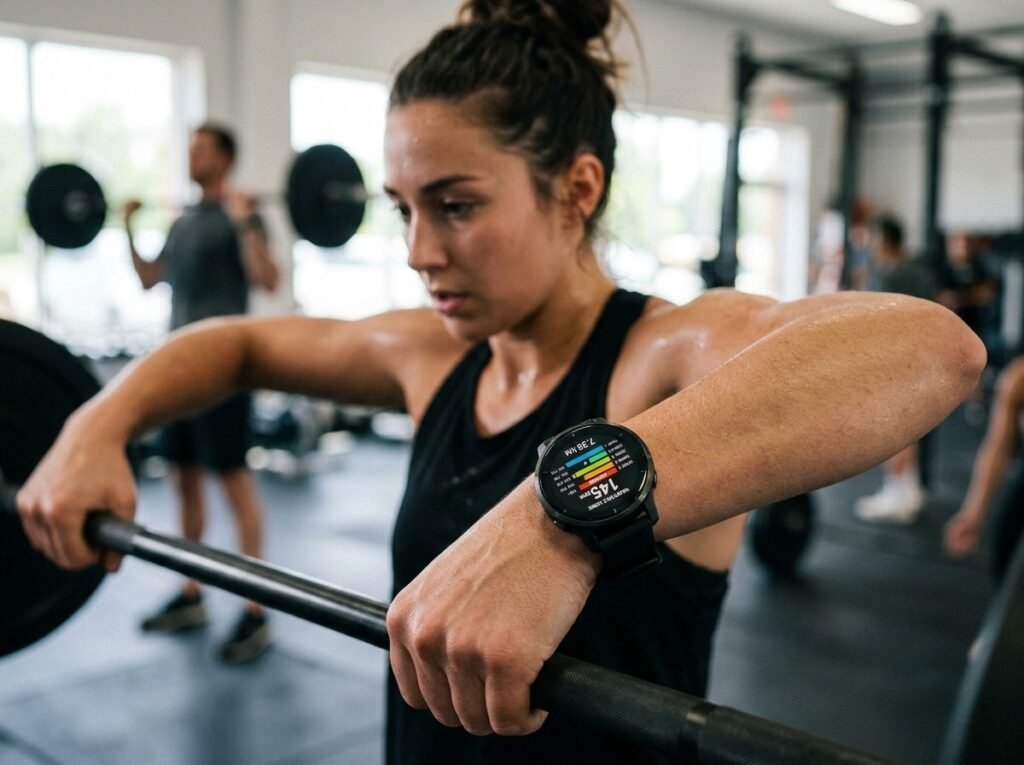 heart rate zones fitness tracker smartwatch display BPM zone 2 zone 3 workout monitoring