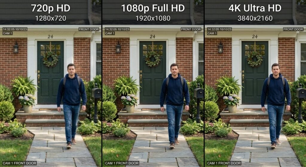 Security Camera Resolution Guide: 720p, 1080p, 4K Compared ...