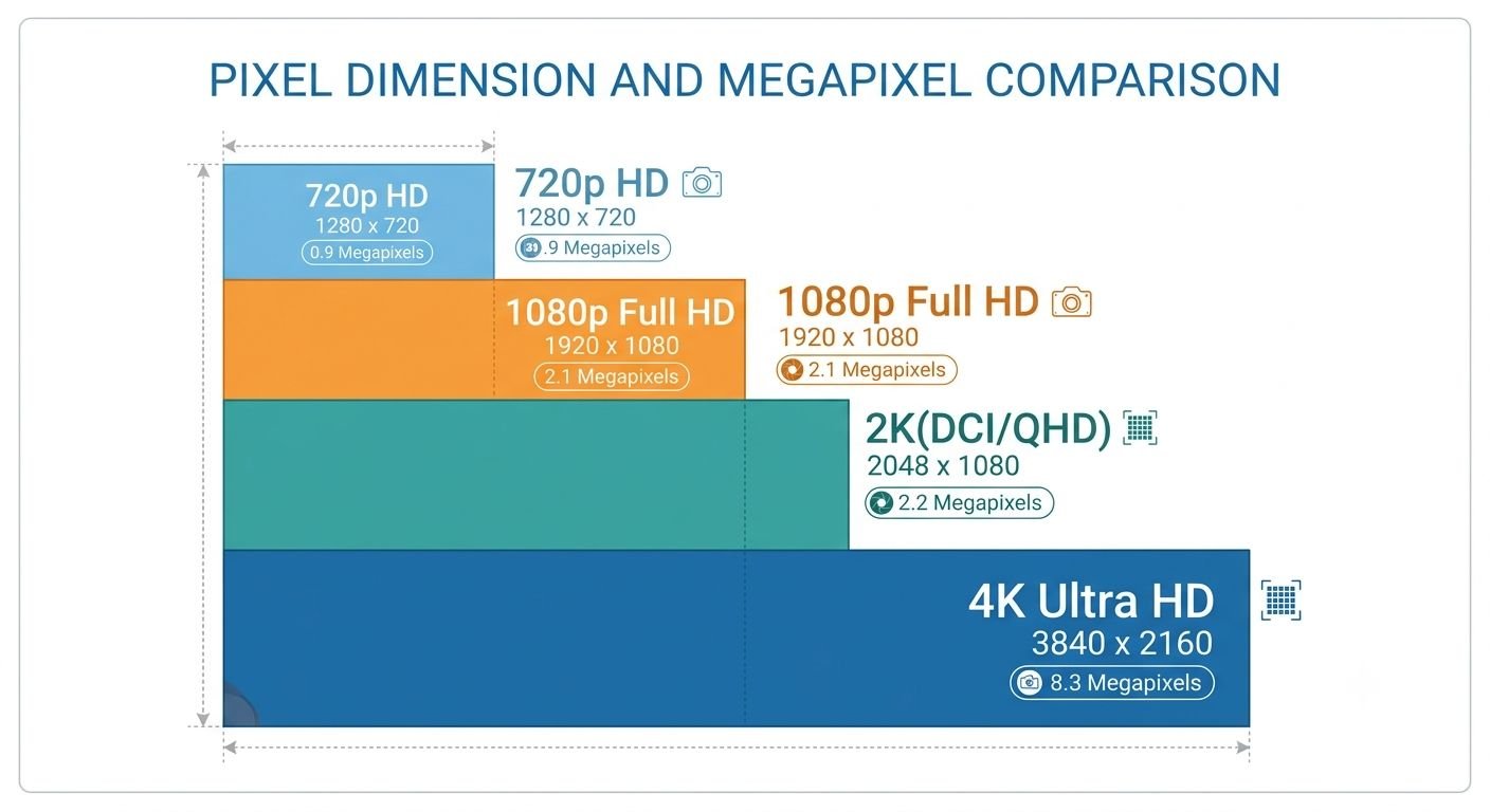 Security Camera Resolution Guide: 720p, 1080p, 4K Compared ...